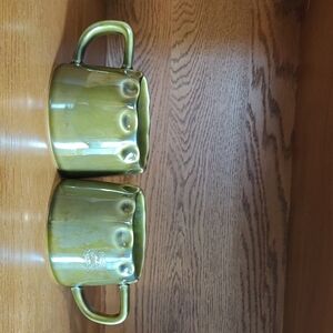 Hearth & Hand Olive Green Mugs